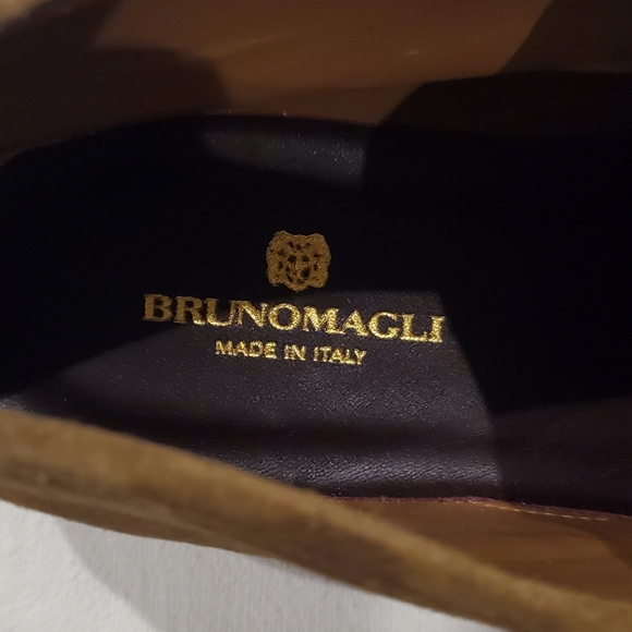 Bruno Magli Orlando Brown Suede Chukka Boots | Men’s Size 10.5 | NWT Italian Lux - Picture 5 of 14